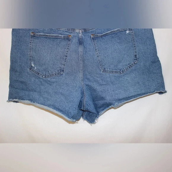 Abercrombie & Fitch The Dad Denim 5” Shorts Size 35/20 - Picture 10 of 12